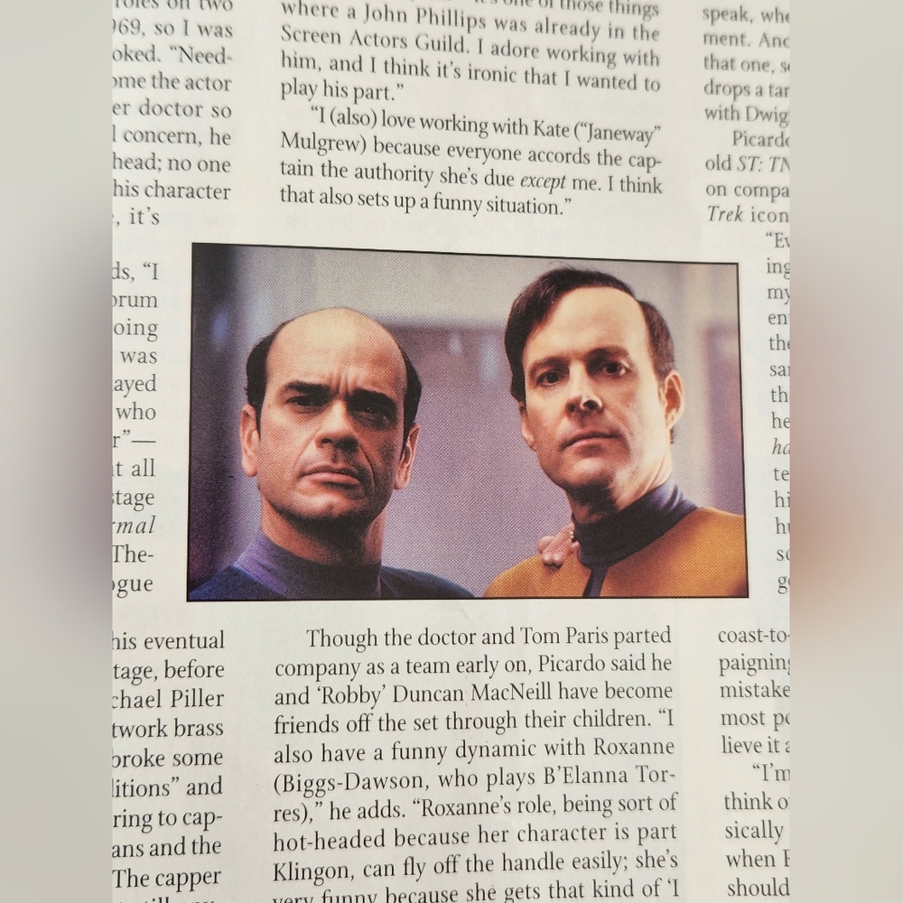 Vintage Star Trek Communicator Magazine #163 USS Enterprise Cover July/Aug 1995 - Picture 5 of 10